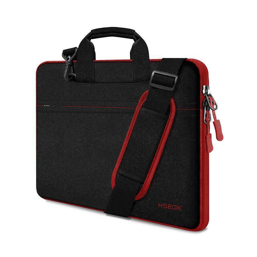 Laptop Shoulder Bag 15 15.6 Inch Compatible Book Pro 16 15.4 Inch,Spill-Resistant Handbag for Most 14"-16" Notebooks
