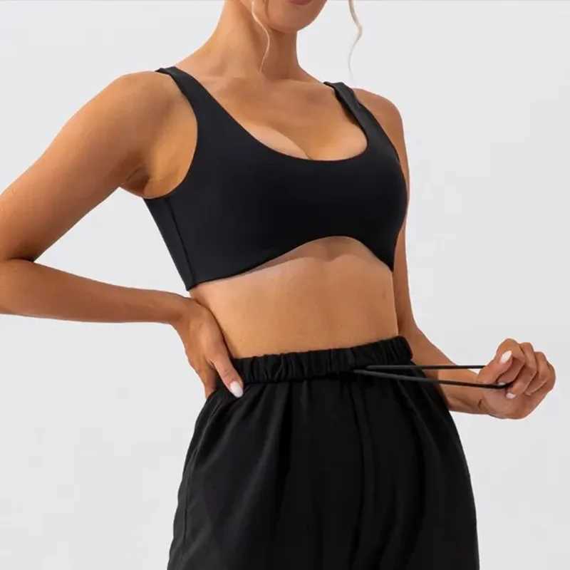 Quick-Drying Arc Backless Sports Bra Anti-Shock Gathering Tight Moisture Wicking High Elasticity Breathable Bra Women Z250812