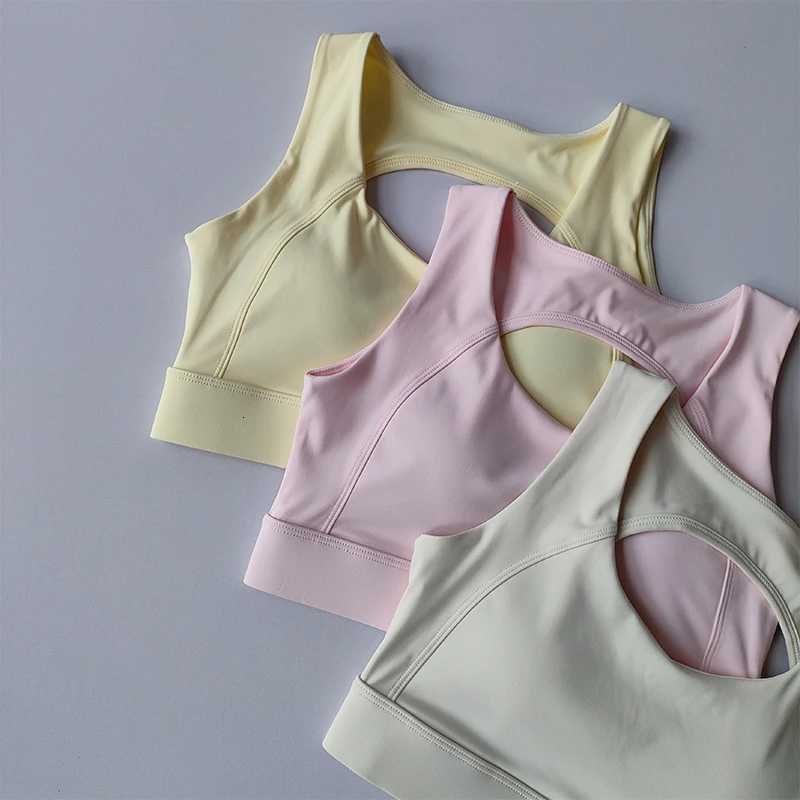 Integrated High-intensity Shock-proof Sports Bra for Women Quick-drying Running Pilates Vest Fitness Breast Collection Suit Z250812