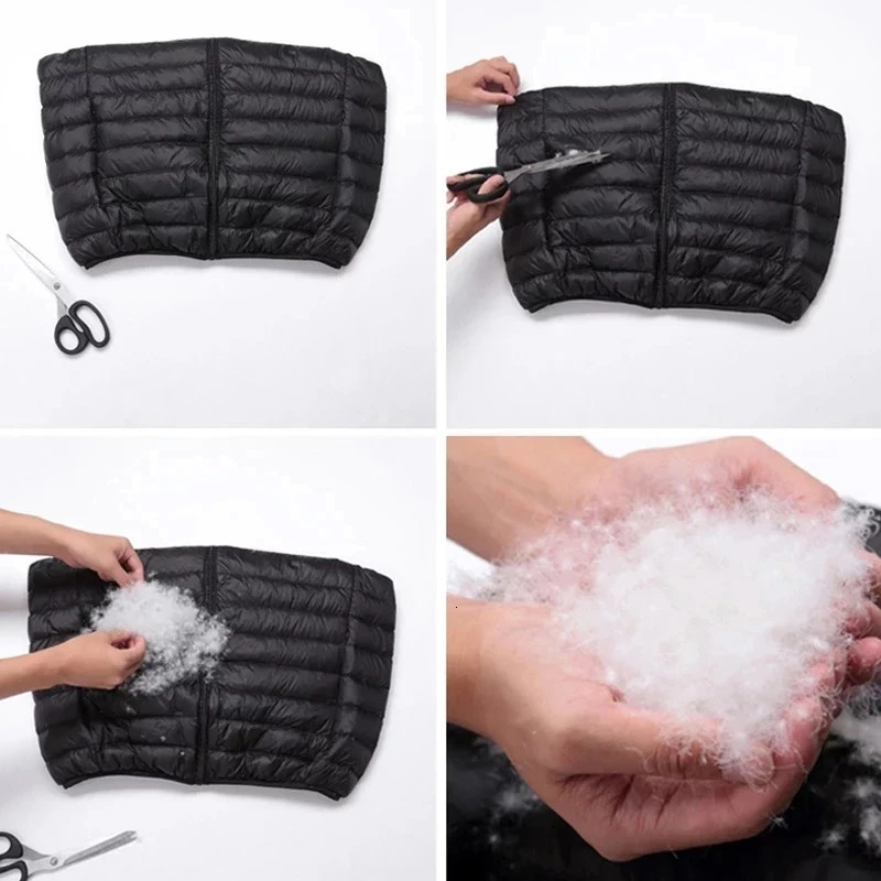 Fashion Men Down Vest Coats Winter Casual Sleeveless Lightweight Down Duck Vest Coats Male 250805