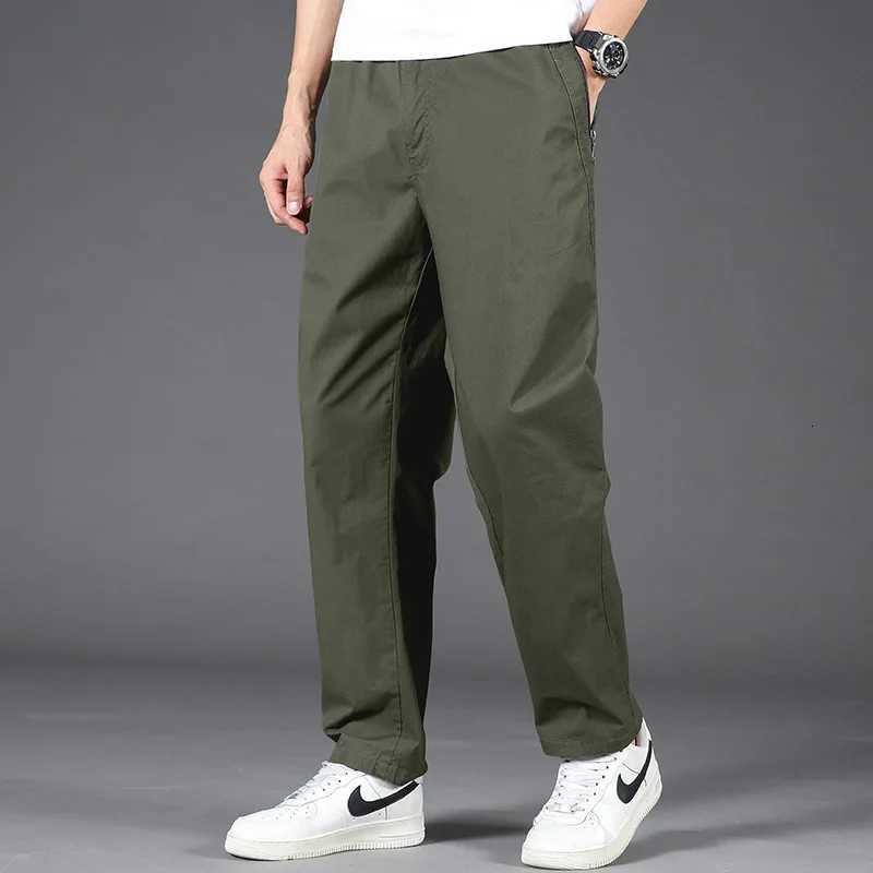 Summer New Mens Casual Pants Loose Straight-Leg W250812