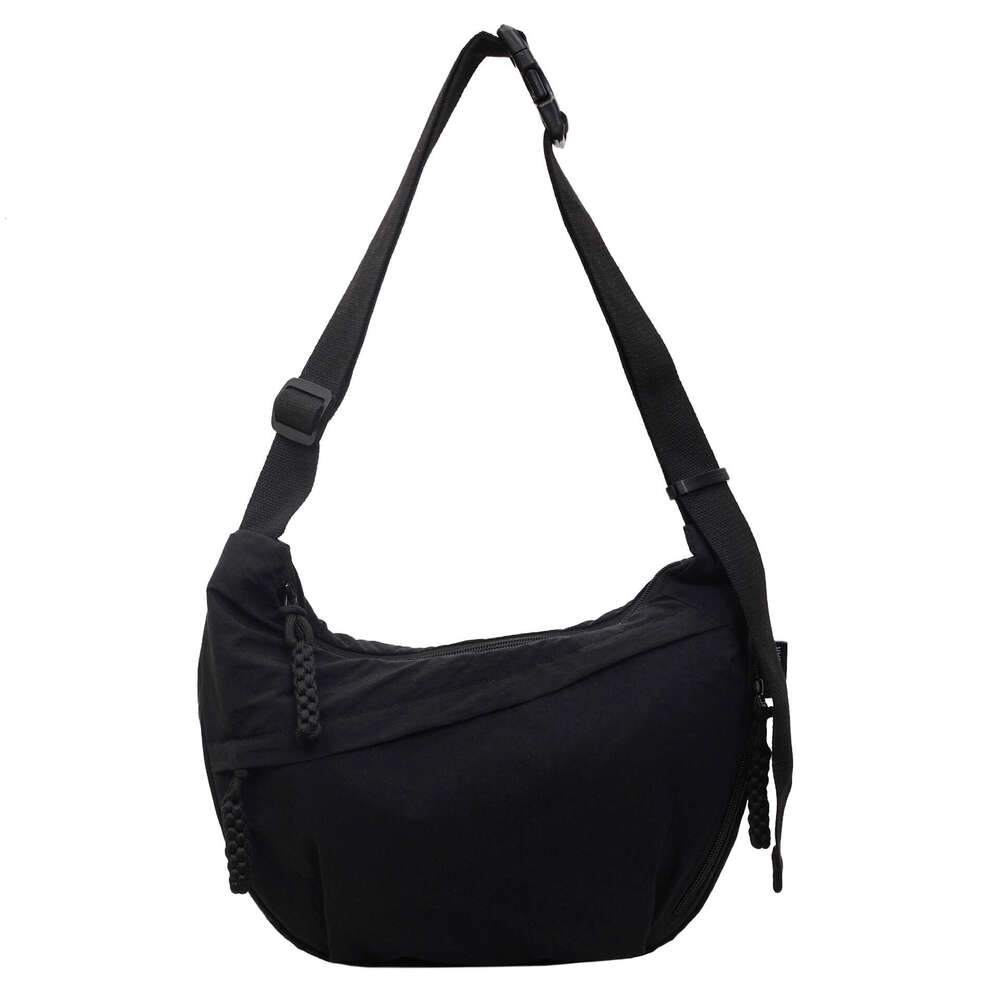 Fashion Cloth Single Shoulder for Female Students 2025 Summer New Casual Tote Large Capacity Class Dumpling Bag