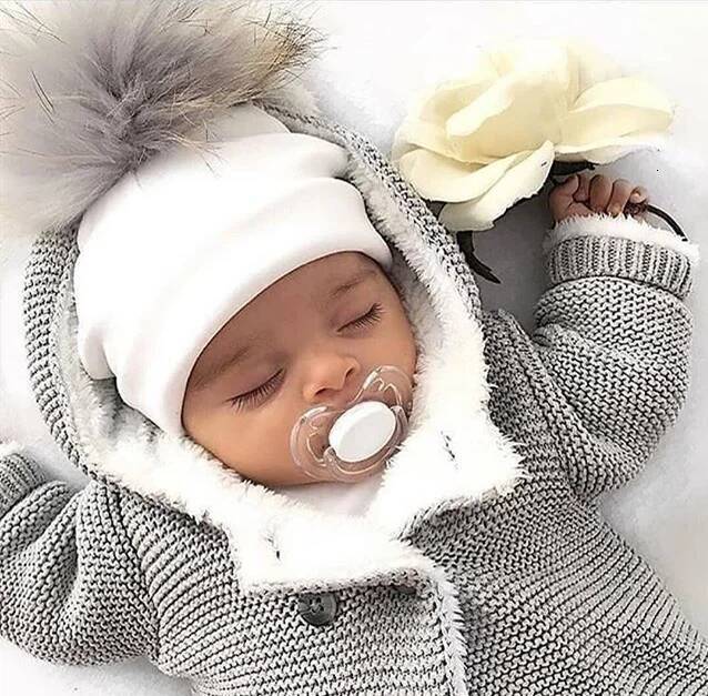 winter pom newborn photoprops children's accessories toddler girl boy kids cap bonnet baby hats ddmythur