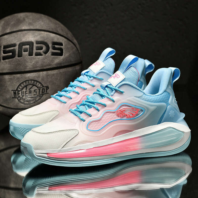 Glow-in-the-Dark Basketball Free shipping for Men MD High Elastic Sports Running Couple Style Night Fluorescent Dad Shoes with Friction Sound