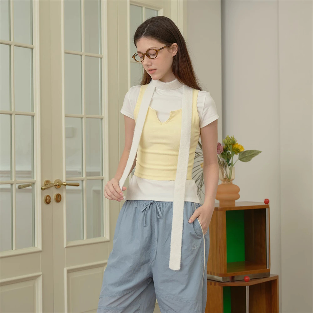 Winter Solid Color N Long Scarf Female Korean Version Knitted Woolen Scarves Cashmere Mohair Scarf 250812