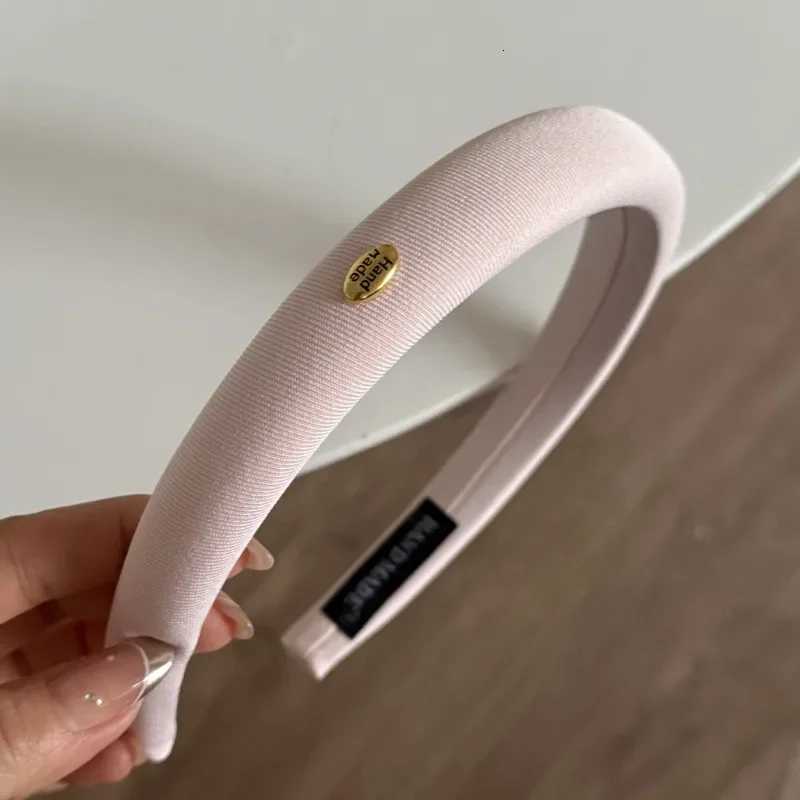 Rantic Spring Pure Color Gold Label High Hairline Band Wens Versatile Outdoors Hair Accessories New Year Style X250812