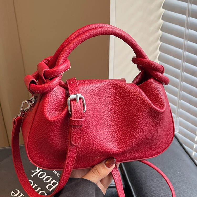Designer Bags, Luxury Bags, Ladies' Versatile Crossbody Bags, Pleated Handbags, Single-shoulder Bags, Casual Travel Dumpling Bags