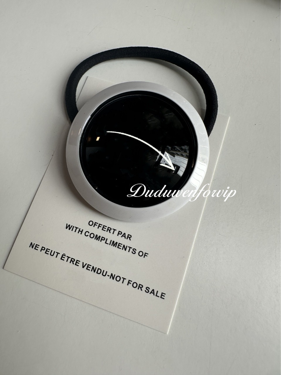 classical Round big C Acrylic 2C 5cm elastic hair hands fashion hair tie with vip.cards