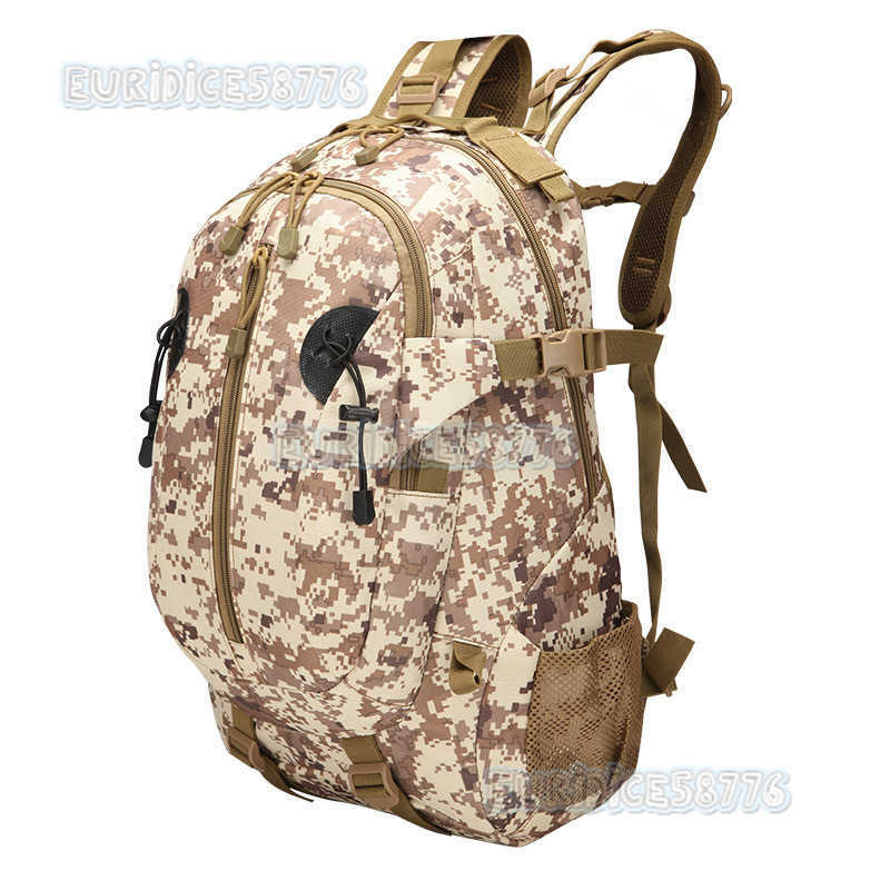 Hiking Bag Outdoor Sports Travel Army Camouflage Backpack Oxford Cloth Tactical 3p Backpack H250811