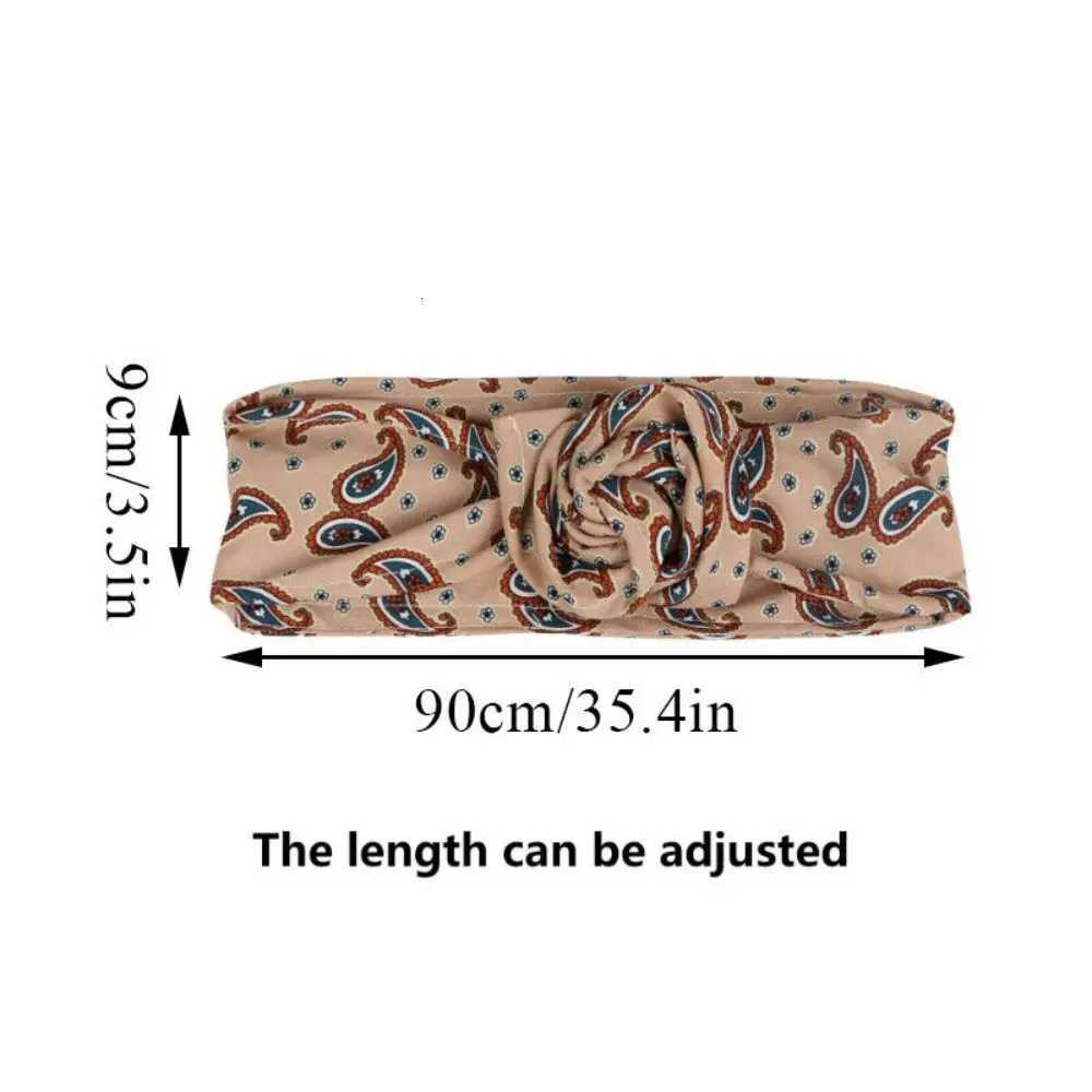 Cloth Fabric Wire Bands High Quality Floral Metal Wire Hair Band for Girls X250812