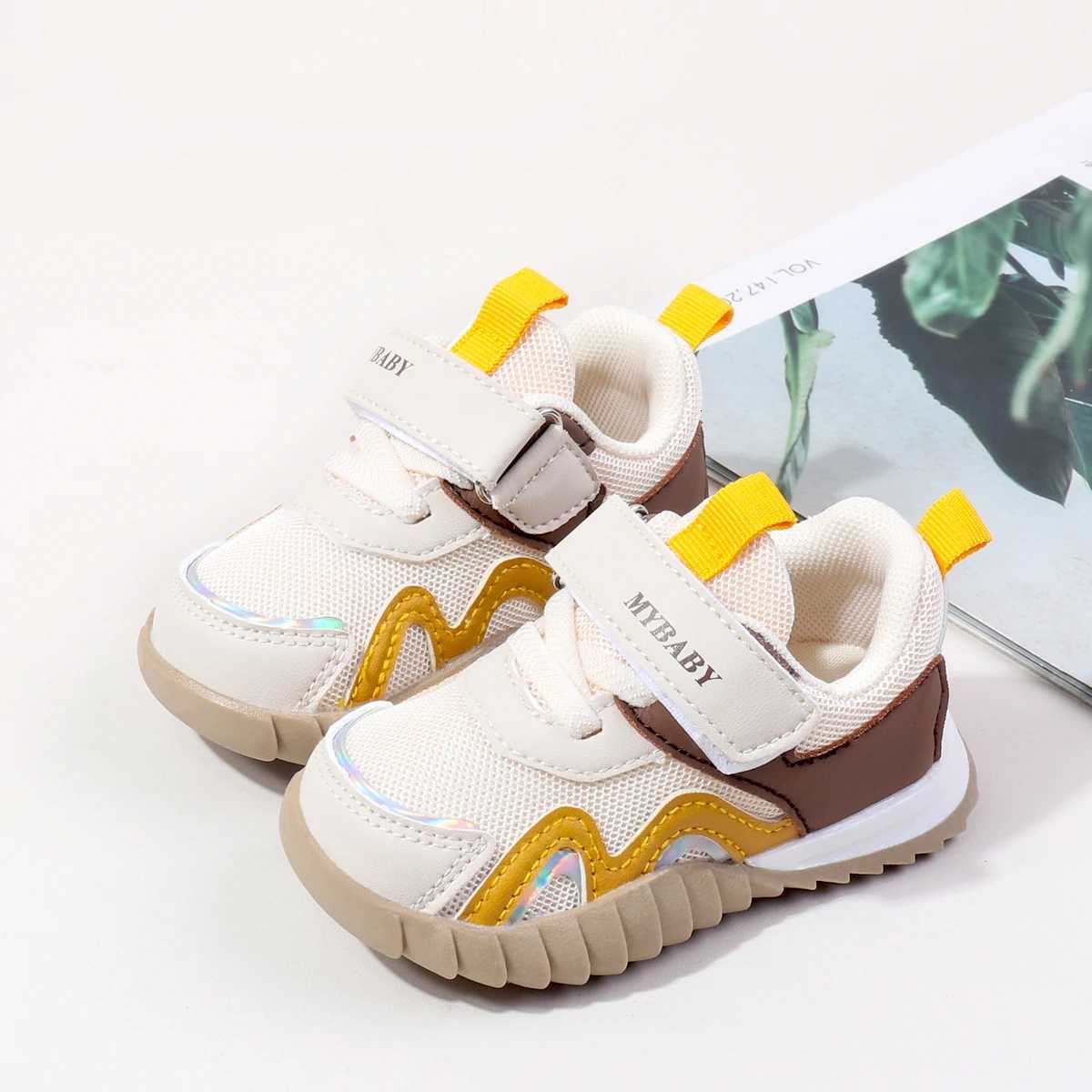 2025 Hot Selling Spring And Autumn Newborn Baby Boys And Girls Casual Sports First Walking Anti-Slippery Toddler Shoes M250812