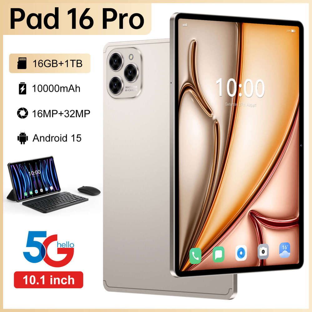 New Pad 16 Pro 10.1Inch Android 16+1Tb Tablet OZON