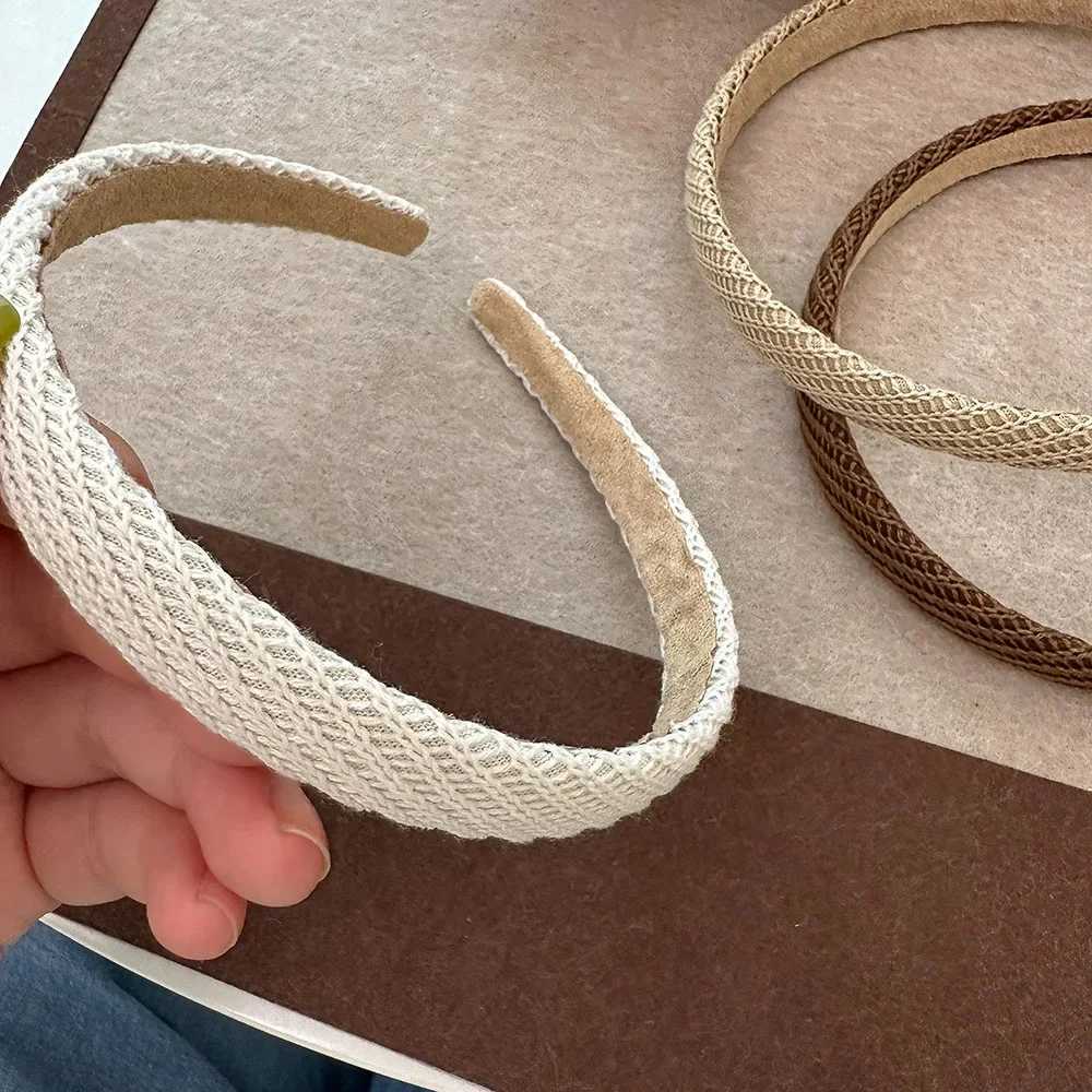 Retro Black White Bezel Hoop Hairbands Vintage Wedding Party Bride Bands Wen Girls Accessory X250812