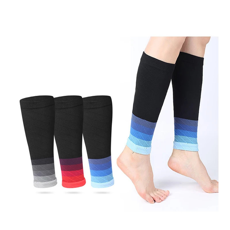 1Pair Compression Calf Sleeves Running Leg Sleeve Socks for Shin Splint For Men Women 2030mmHg 250805
