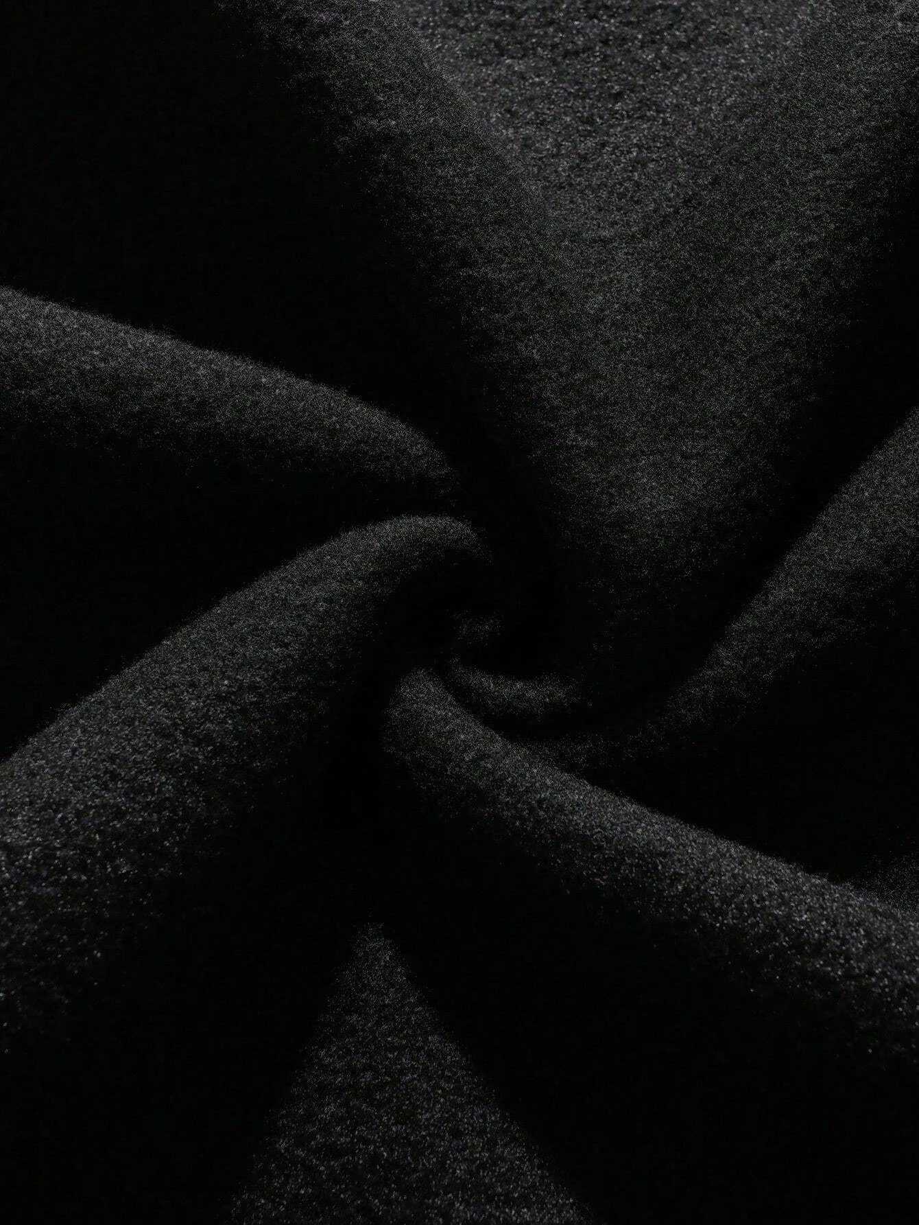 Talk To The Paw Funny Dog Cartoon Print Hoodie Women Warm Fleece Hoody Fashion Casual Hooded Autumn Loose Round Neck Woman Tops Y250811