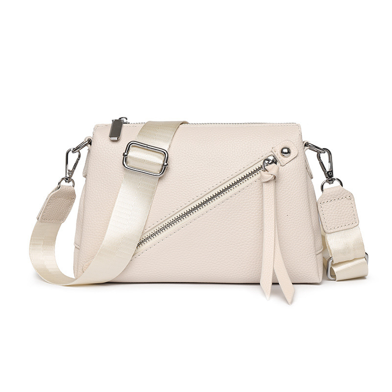 2025 autumn new women's shoulder bag Korean version versatile leather niche design women's handbag designer bag women's crossbody bag