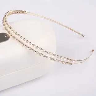 igh Quality Fashion Crystal Shine Wen band Colorful Elegant Hairband Girl Wear Hair Band Hair Accessories X250812