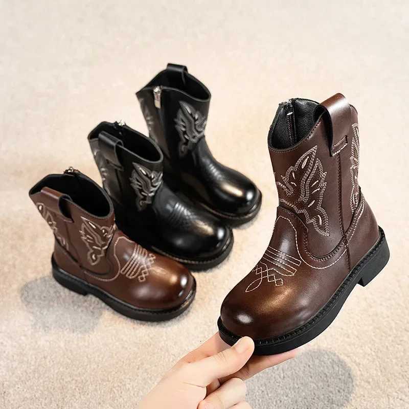 Girls Shoes Girls Boots Waterproof Cowboy Boots Childrens New Fashion Short Anti-Slippery Boot Thick Boot Kids Boot Girls Boots XJ250812
