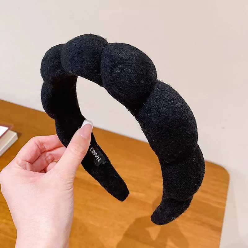 Simple Cloud Sponge Band for Wen Korean Style Candy Color Wide Brim Band Fashion Girl Face Wash Band Hair Accessory X250812