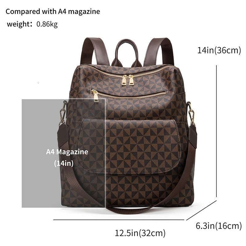 Lacel Urwebin Genuine Leather Fashion punk backpack school bag Luggages unisex backpacks student bags men women Knapsack Mochila Back Pack