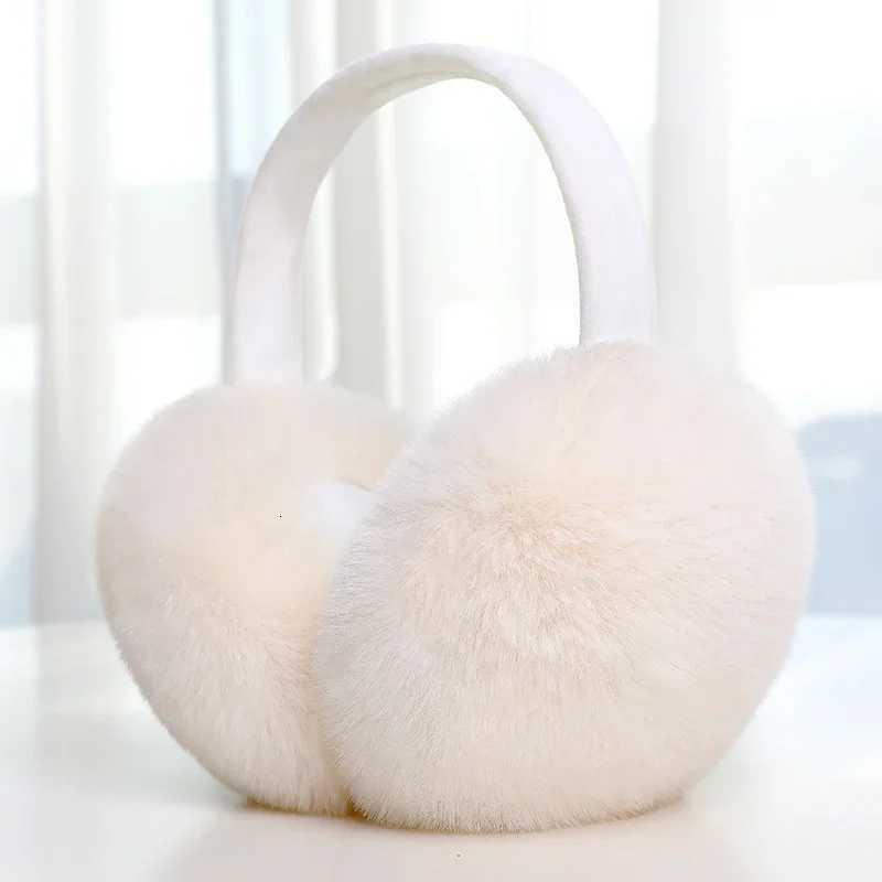 Winter Ear Muffs Warm Earflaps Foldable Plush Earmuffs for Women Fluffy Cozy Earmuffs Plush Ear Warmers Girls Fluffy Ear Muffs XJ250812