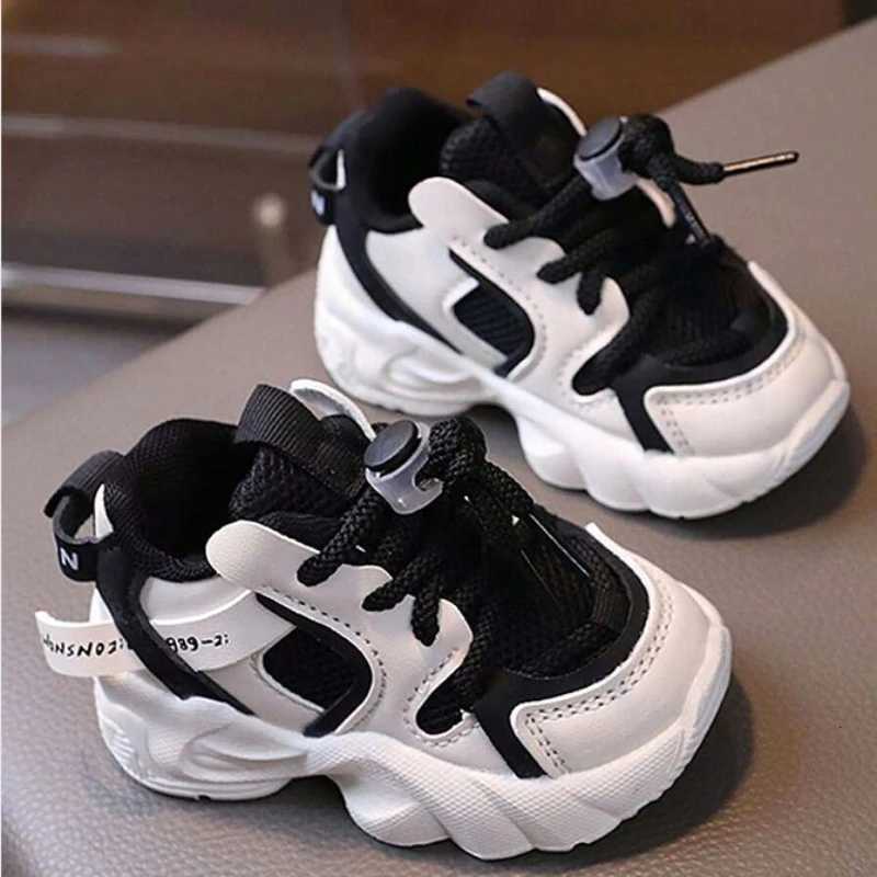 Autumn Mesh Breathable Kid Sport Shoes Lightweight Comfortable Casual Boys Girls Non-Slip Fit for 2-7 Years Old XJ250812