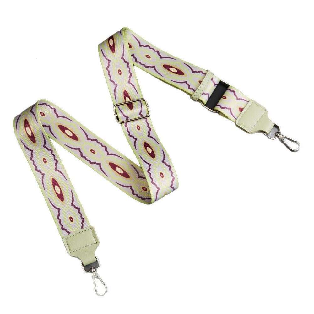 Spare Woven 3.7Cm 1.0Inch Semi-Thick Jacquard Bag Strap Crossbody Single Shoulder Ethnic Style B5