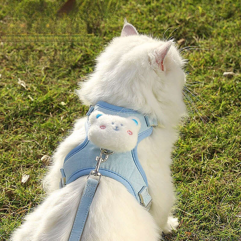 Vest Style Walking Leash for Dogs Teddy Bichon Small Breed Chest Harness Outdoor Dog Chain Pet