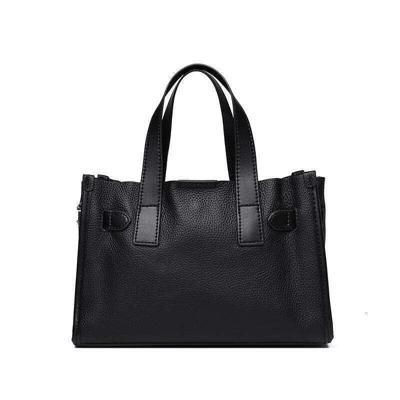 Cowhide Satchel Bag For Women 2025 Large Capacity Quality Genuine Leather Handbags Fashion Lady Crossbody Messenger Bags