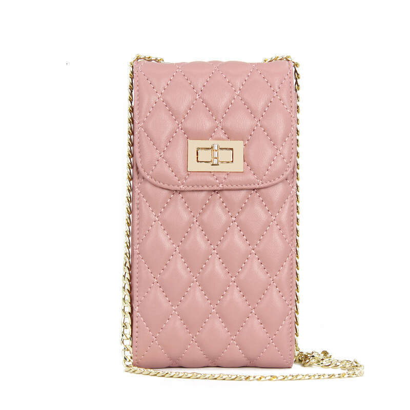 DHpet_wholesale Korean Genuine Lambskin Crossbody Bag - Stylish Vertical Shoulder Purse for Women, Spacious Phone Bag (18x10.5cm, 270g)