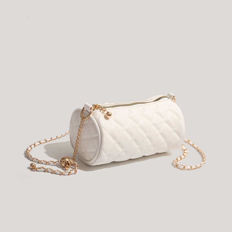 This Year's Trendy Fall/Winter Crossbody Small for Women 2025 New Quilted Chain Cylinder Bag High-Quality Texture Niche ddmymoon