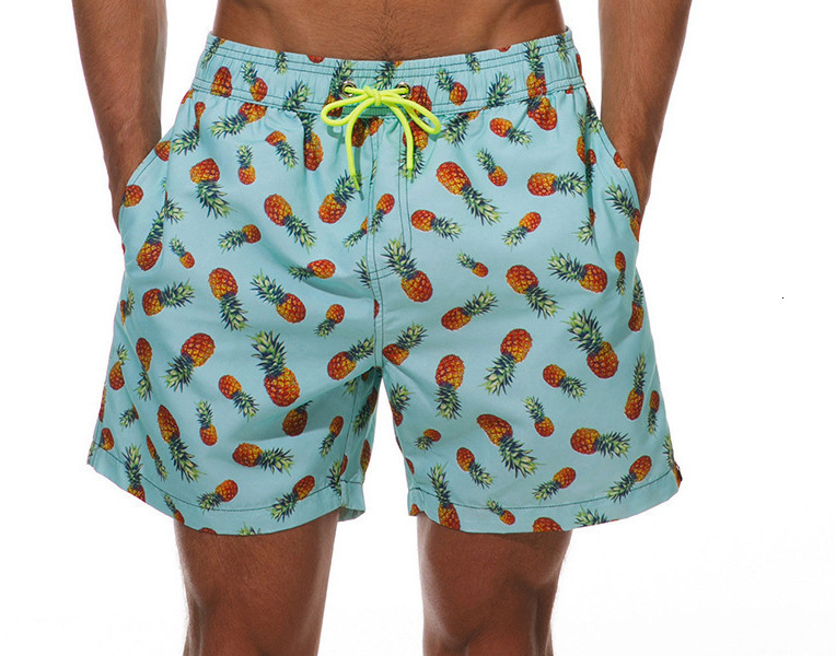 Summer New Men's Loose Casual Four-Quarter Beach Shorts