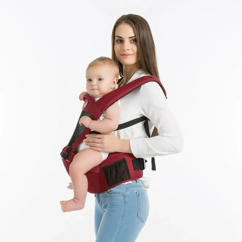 born Baby Kangaroo Toddler Sling Wrap Portable Infant Hipseat Soft Breathable Adjustable Hip Seat 036 Months 250725