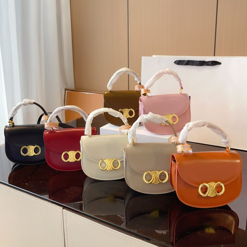 Designer Bag handbag Crossbody Bag saddle bag Vintage Shoulder bags Underarm package Real Leather Wallet Ladies the Totes Purse Wallet Multiple colors