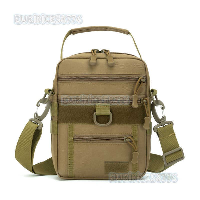 Camouflage Tactical Shoulder Bag Men Multi-purpose Crossbody Small Bag Outdoor Sports Climbing Large Capacity Handbag H250811