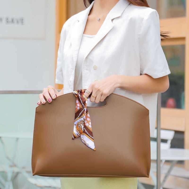 Women's Briefcase Laptop Document Handheld File Event Gift Bag For Women Company Business B5