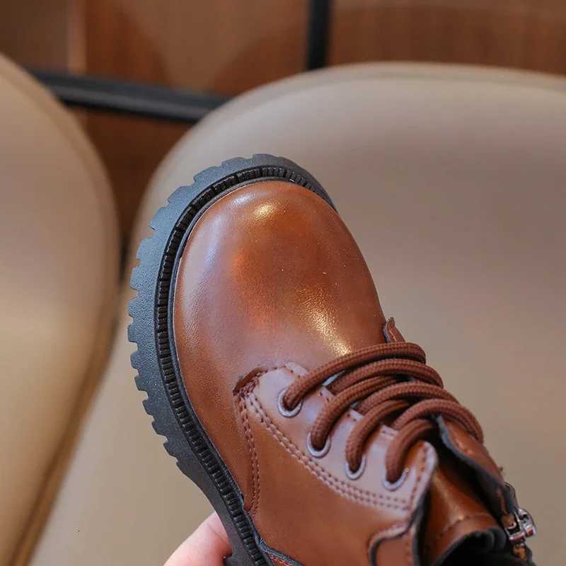 Baby Boys Casual Boots Autumn Winter Girls Shoes Windproof Waterproof Children Outdoor Boots Soft-soled Non-slip Kids Boots XJ250812