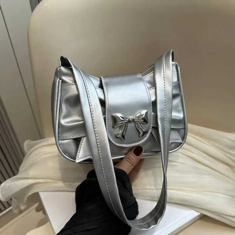 Trendy Bow Shoulder Bag Handbag Casual Underarm Bag Daily Commuting Bags PU Leather Lady Banquet Bag Business Womens Bags Z250812