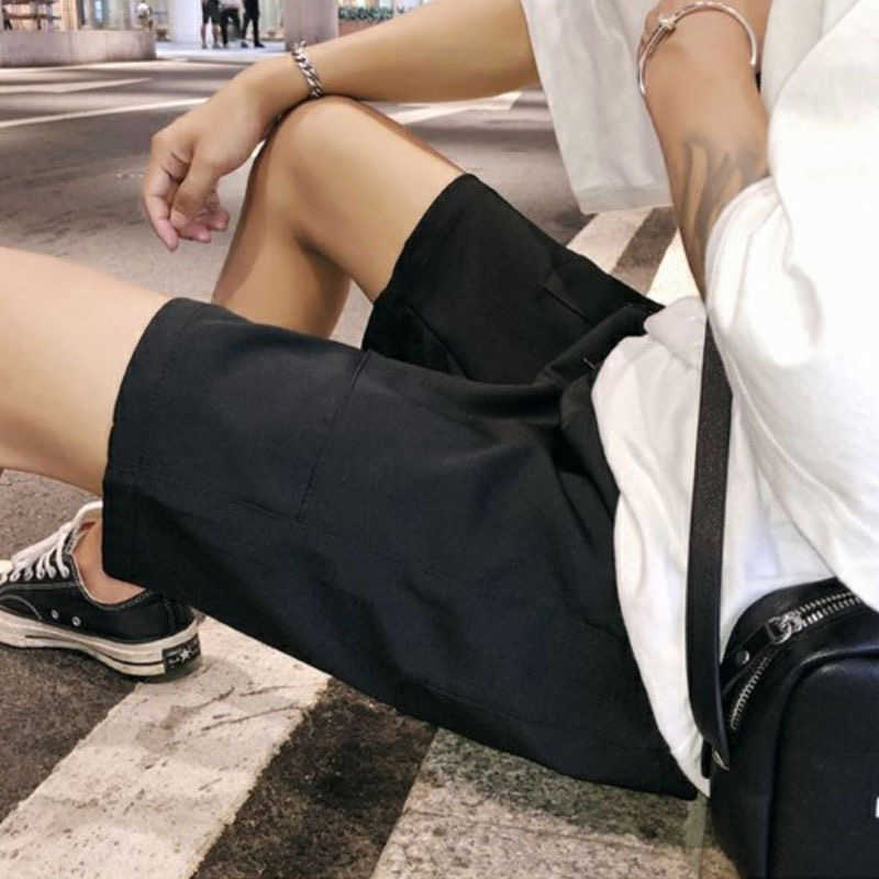 Shorts Men's Summer Lightweight American Retro Sport Pants 2024 New Style Loose-Fitting Five-Piece Mid-Cut Beach Pants Women