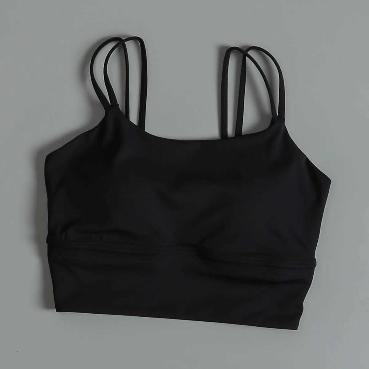 Sports Lingerie Women Beautiful Back Shockproof Running Suit Vest Sexy Temperament Pilates Training Fitness Bra Summer Z250812