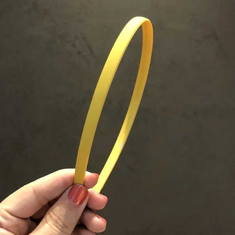 Fashion Wen Solid Band Bezel for Hair Plastic Hair Bands Hair Hoop Girls Simple Scrub Bands Hairband Hair Accessories X250812
