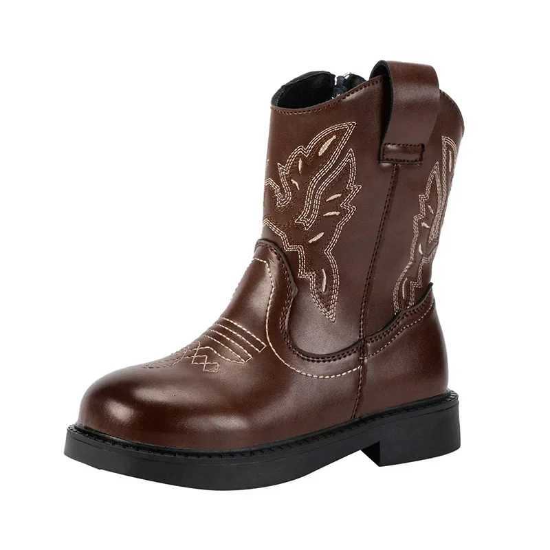 Girls Shoes Girls Boots Waterproof Cowboy Boots Childrens New Fashion Short Anti-Slippery Boot Thick Boot Kids Boot Girls Boots XJ250812