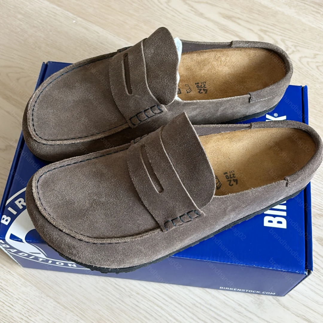 New Designer Naples Slippers Wrapped Clogs loafers Sandals Clog Cork Flat High Quality Fashion Winter Summer Shoes Leather Slide Beach Women Men