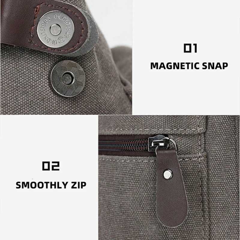 Men Canvas Backpack Vintage Student School Bag Mens Travel For Laptop Pack Fashion Outdoor Women Casual Sport Rucksack Y250811