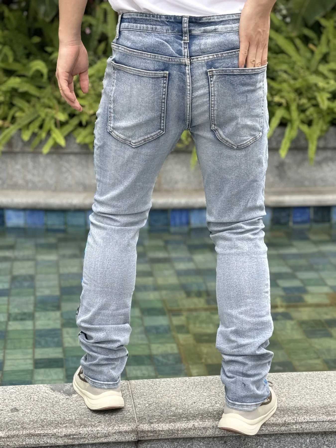 New arrivals in summer of 2025 Breathable and comfortable fabric Trendy mens casual jeans Free shipping on promotion X250812