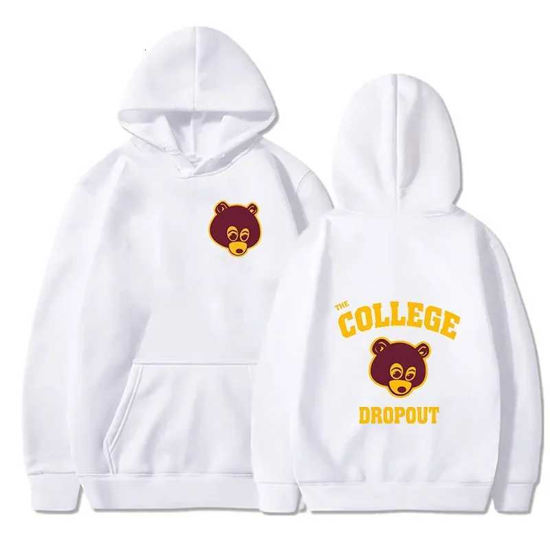 Best Famous The College Dropout Graphics Hoodie Men Womens Hip Hop Rap Vintage Sweatshirt Male Casual Hoodie X250812