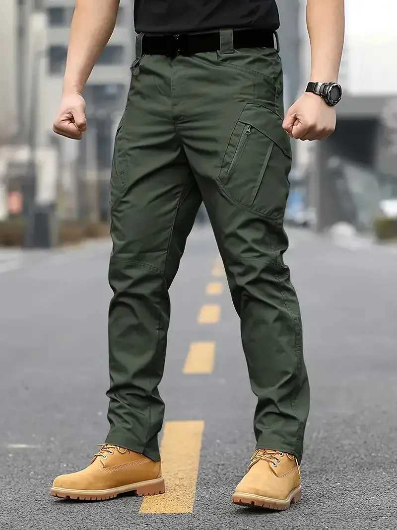 Cargo Pants Mens Underpants Pant El Pants Large Size Bottom Ankle Twill Pants Work Adjustment Fit Easy Pants X250812