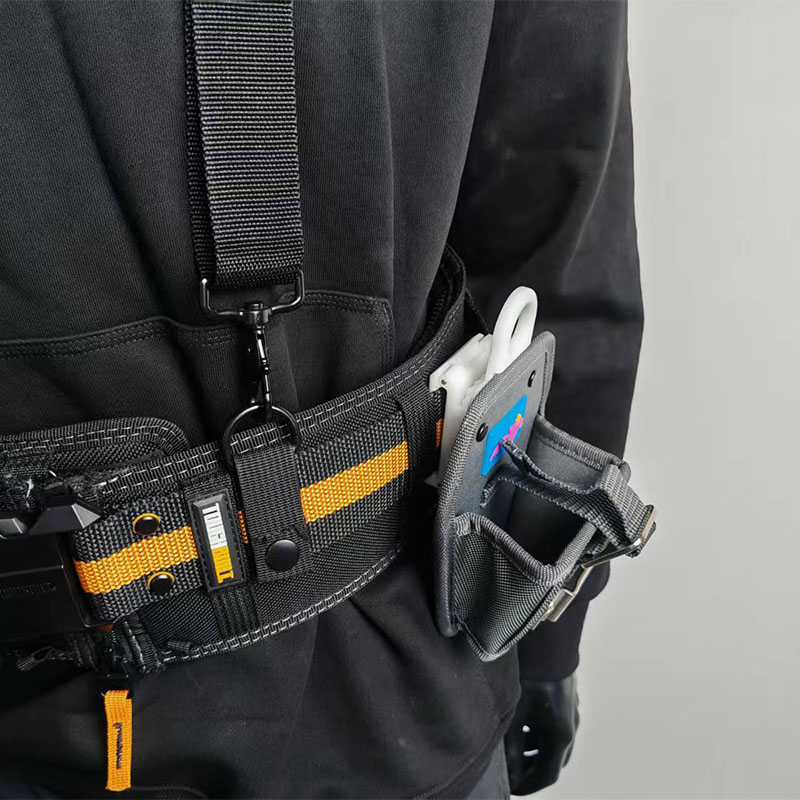 Small electric screwdriver quick-hanging carrying waist bag