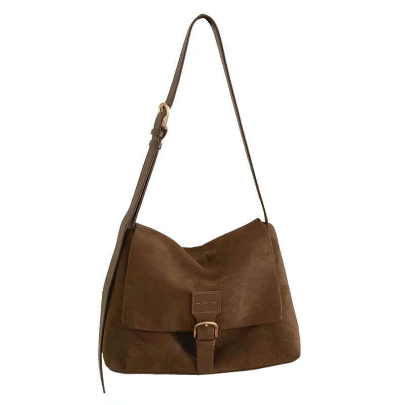 Spring Summer Women's New Elegant Velvet Shoulder Underarm Versatile Casual Crossbody Bag B5