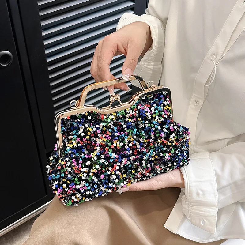 Spring Summer Fashion Squints Bling Shoulder Bags for Women Handbags Elegant Party Purse and Handbgs 250809